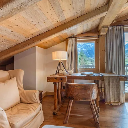Duplex élégant, 8 Pers., Cheminée, Val-d'isère, Parking, Wifi - Fr-1-694-440 Apartamento
